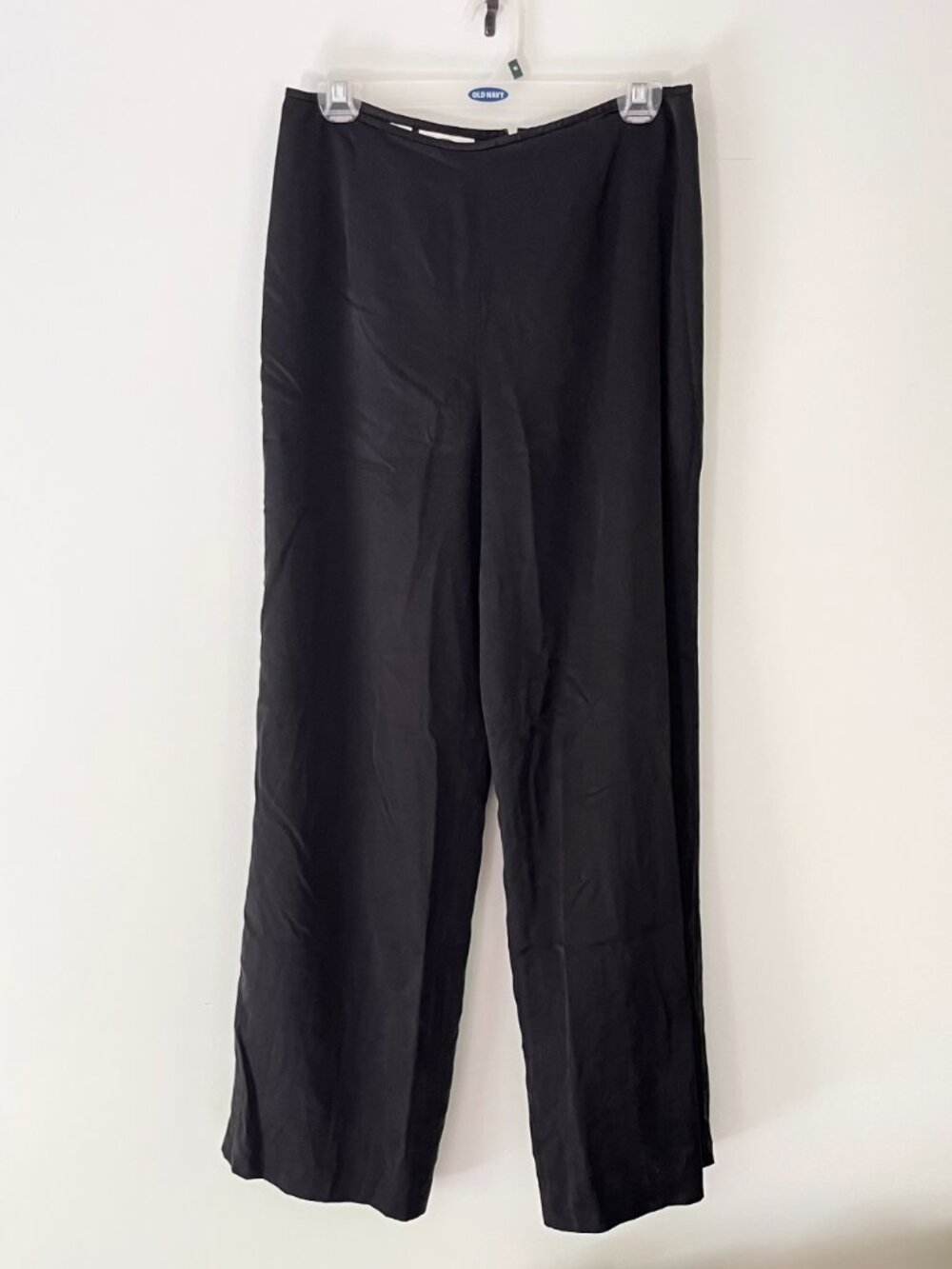 Vintage Silk Straight Leg Pants